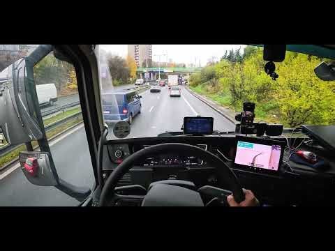 Volvo FH POV 🚛 | Epic Truck Drive Through Prague, Czech Republic [4K]