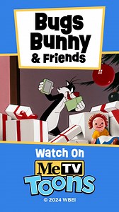 1.9K views · 76 reactions | Jingle bells, jingle bells, jingle all the way! This clip is from the 1952 Friz Freleng short "Gift Wrapped" starring Tweety, Sylvester, Granny, and Hector. Funnily enough, for a Christmas-themed cartoon, this short premiered in February! #MeTVToons #tweety #looneytunes | MeTV Toons | Facebook