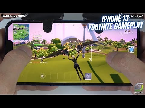 iPhone 13 Fortnite Gameplay