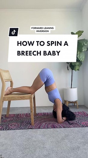 How to Spin a Breech Baby with Forward Leaning Inversion