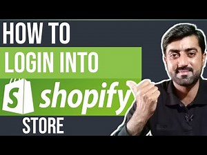 How to Login into Shopify Store Hindi Urdu