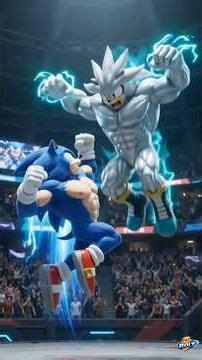 Sonic vs Muscular Silver 😱 | He Fought for His Little Sister ❤️🔥 #Sonic #Silver
