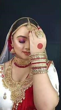INSANE Indian Bridal Makeup Transformation!