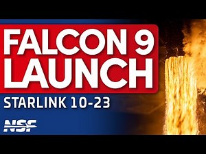 🚀 SpaceX Falcon 9 Launches Starlink 10-23 Mission