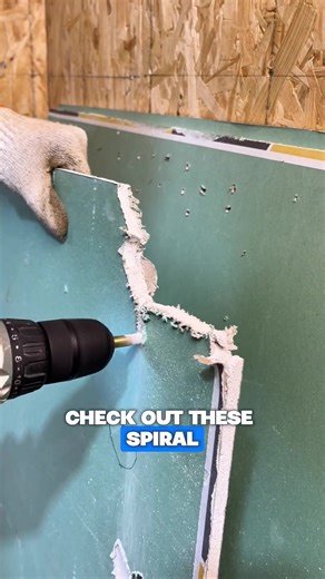 Cut Wood & Cement Board Like Butter with Spiral Drill Bits