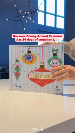 Share 24 days of surprises with our new Disney Advent Calendar 🎄🎁 Open to find your favorite characters inside with a festive twist ✨ Shop now to have it ready by December 1st! | Lovepop Cards