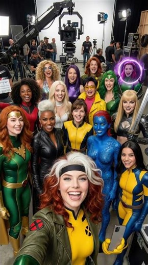 Rogue from X-Men Exploring Marvel & DC Movie Sets | Multiverse Crossover