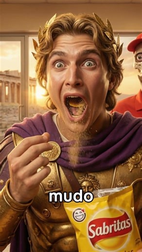 WHAT WOULD HAPPEN if you opened an OXXO in ANCIENT GREECE? #viral #shortsfeed #shorts #oxxo