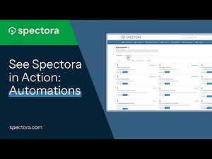 Spectora Advanced - Building Automations