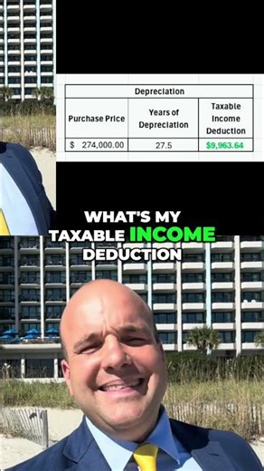 Unlocking Homeowner Tax Secrets: Straight Line Depreciation Explained! #shorts