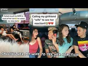Calling my gf wife to see her reactions