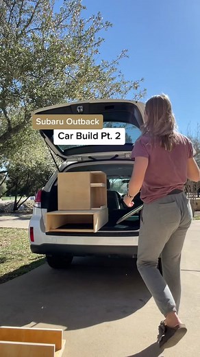 Subaru Outback Camping Conversion Part 2