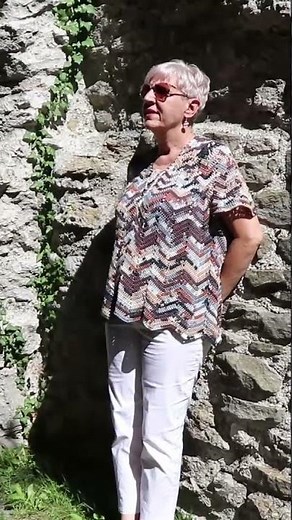 Tunika "Wilder Dschungel" #crochet #handmade #tunic