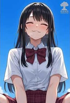 【AI 動畫】二階堂春希(轉學後班上的清純可愛美少女，竟是小時候玩在一起的哥兒們)(Hunyuan Video)