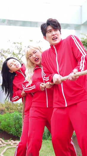 #광고 始發(시발)카드가 세상 모든 워크맨들의 출발을 응원합니다!!#시발카드 #비씨카드 #워크맨 #오징어게임 #줄다리기