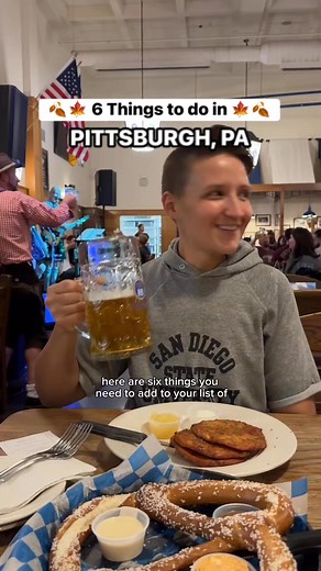 A quick fall bucket list for the ‘burgh! Share your favorites in the comments so we can add them to the list 🎃 1. @soergelorchards for pumpkin patch activities, @arsenalcider, pick your own flowers & more! Their fall festival runs every weekend through the end of October. 2. @dianoiaseatery for their viral pumpkin gnocchi… make an early reservation to make sure you get one before they run out!3. @oktoberfestpgh October 2-12 📍 Ft. Duquesne Blvd & Sixth St Bridge. 4. @rowhouse_lawrenceville chec