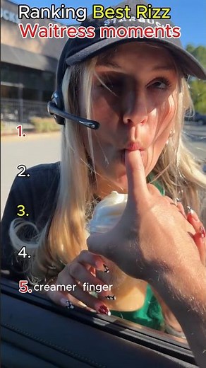 Ranking the best waitress Rizz moments (part2) #shorts#shortvideo#viral #usa #ranked #texas#funny