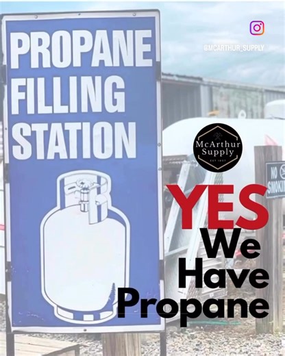 Yes we Still have Propane! Cold Weather is Coming And … we plan to be open on Saturday Stop by and fill up! #chadbourn #columbuscounty #propanerefill #mcarthursupply #whitevillenc | McArthur Supply