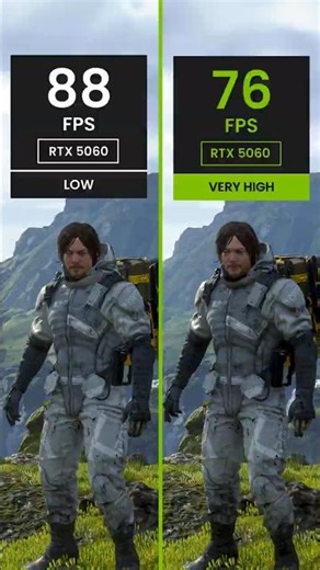 Death Stranding vs RTX 5060 – Graphics & Performance Test
