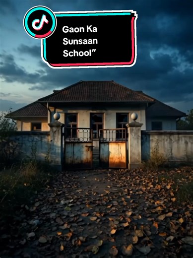 Gaon Ka Sunsaan School: A Dark Horror Story