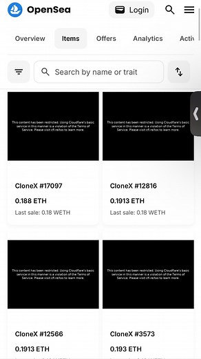 La collection Clone X s'est retrouvée sans aucunes datas pendant une demi journée à cause d'un défaut de paiement des serveurs d'hébergement 🥵 Voilà une preuve supplémentaire pour te ramener à la raison et migrer sur Bitcoin et Ordinals afin de protéger l'art que tu possèdes ! 🟠 La seule solution est de ne plus dépendre des serveurs ipfs et pour ce faire il suffit d'inscrire directement sur la blockchain BTC 🔥 #cryptomonnaie #cryptofr #cryptomonnaies #cryptofrance #clonex #rtfkt #ordinals #bi