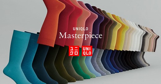 Colorful 50 Socks | UNIQLO Masterpiece 2025 Fall / Winter | UNIQLO US