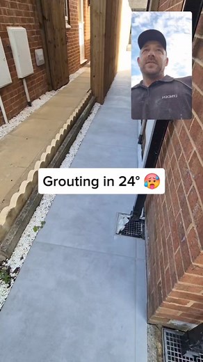 13K views · 44 reactions | Grout day using Mapei  Little walk around seeing what we've been working on ⚒️⚒️ #landscaping #howto #tips #diy #work #patio #porcelain #tiles #mapei #fyp | LNC Landscapes and Paving | Facebook