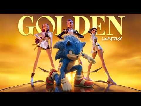 🔥KPop Demon Hunters x Sonic – Golden Remix (HUNTR/X)