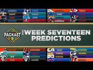 NFL Week 17 Predictions