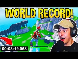 3:19 Cizzorz Deathrun Course (OFFICIAL RECORD) Fortnite