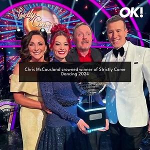 The dancing partners were in tears after they were announced as the winners | OK! Magazine UK