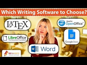 Popular Writing Software for Authors and Researchers