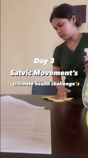 Satvik Movement : Day 3 | Ultimate Health Challenge #satvik #whatieatinaday #minivlog