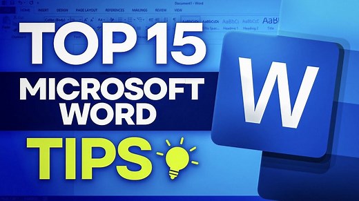 15 Microsoft Word Tips for Formatting Documents