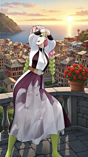 💖 Mitsuri Kanroji Dance | Demon Slayer Love Hashira Cosplay Performance ✨🌸 #AnimeDance