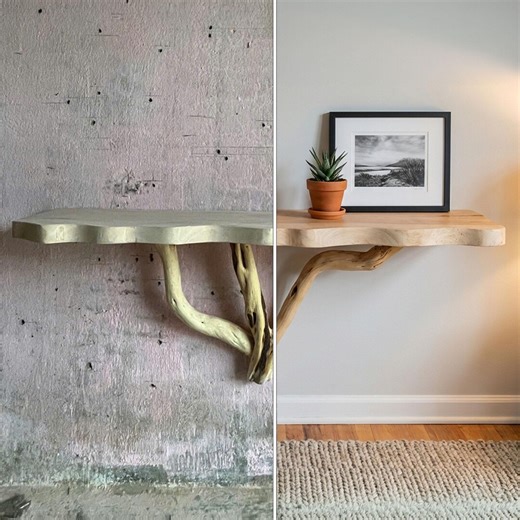 Tree Branch Book Shelf Wood Decor Wall Mounted Floating Shelves Corner Tree Bookshelf Art - Etsy