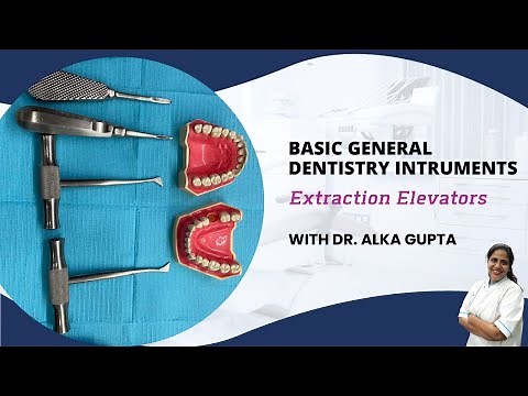 Dental Extraction Elevators-Basics|Straight Elevator|Luxator Elevator|Winter's Crossbar