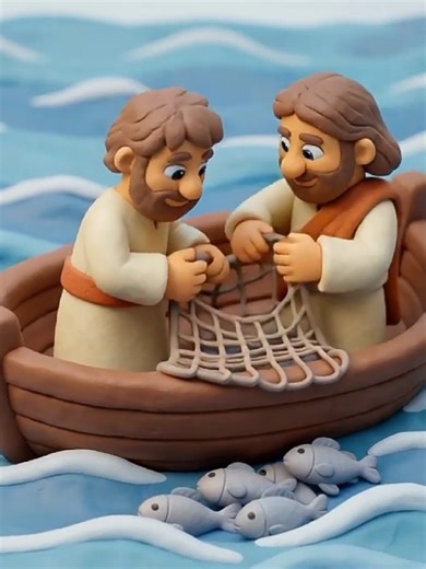 The Great Catch of Fish: A Miraculous Bible Story