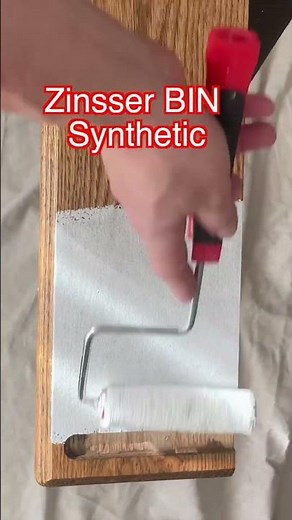 Zinsser BIN Synthetic Vs. BIN Shellac Comparison Test #shorts