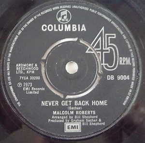 Malcolm Roberts - Never Get Back Home