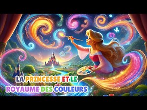 La Princesse et le Royaume des Couleurs 🌈 Chanson Enfant | Apprendre les Couleurs🎶Comptine Magique 🌟