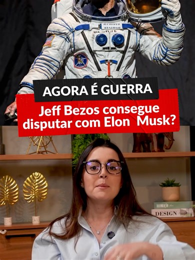 A Guerra Espacial: Musk vs Bezos e as Estratégias no Espaço