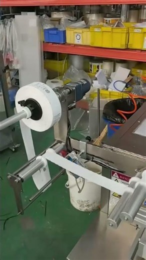 Desiccant Powder Dual-Side Film Packaging Machine #packers #fillingpackingmachine