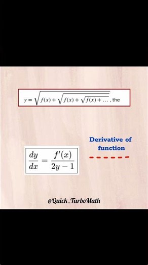 STOP doing differentiation the slow way, use these differentiation short tricks#mathstricks #mhtcet