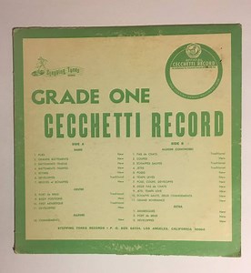 Johnny Finke - Grade One Cecchetti Ballet Record