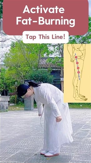 Safe TCM Tapping for Weight Loss #shorts