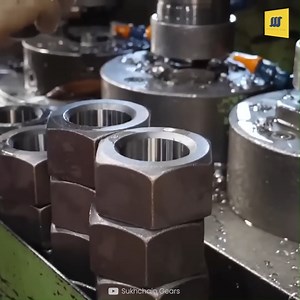 Mass Production of Making Nuts and Screw | Mechanical Mind