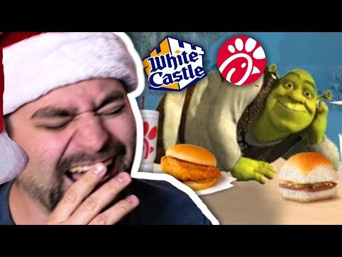 LEAVE THE FOOD ALONE! 🤣 - [YTP] Shrek's Desire for Chick-Fil-A and White Castle REACTION!