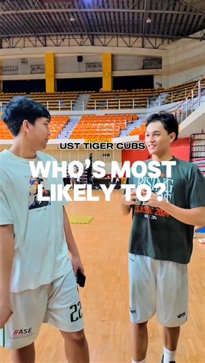 🐯✨ Who’s Most Likely…? 👀 The UST Tiger Cubs take on the challenge and spill the tea! From funniest teammate to the ultimate game-changer, get to know your Tigers like never before. 🏀💛 #CafeUno #GoUSTe #USTTigers #WhoIsMostLikely | Cafe Uno Milktea Coffee