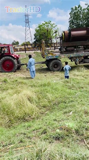 Can this Belarus tractor handle the heavy load? Watch till the end to see the real power in action!